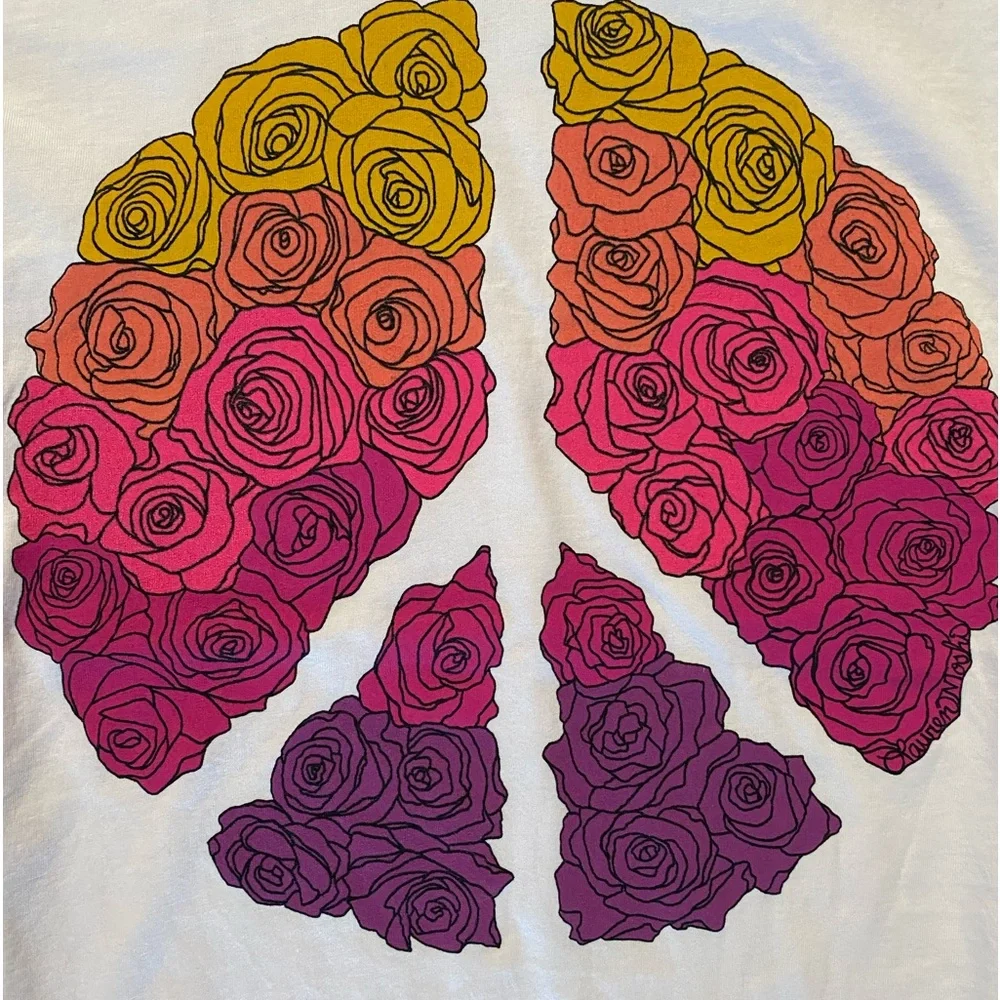 NEW LAUREN MOSHI LUELLA PEACE ROSES - Picture 4 of 11